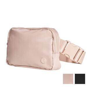 NWT Kyodan Women's Unisex Nylon Adjustable Buckle Closure Strap Belt Bag